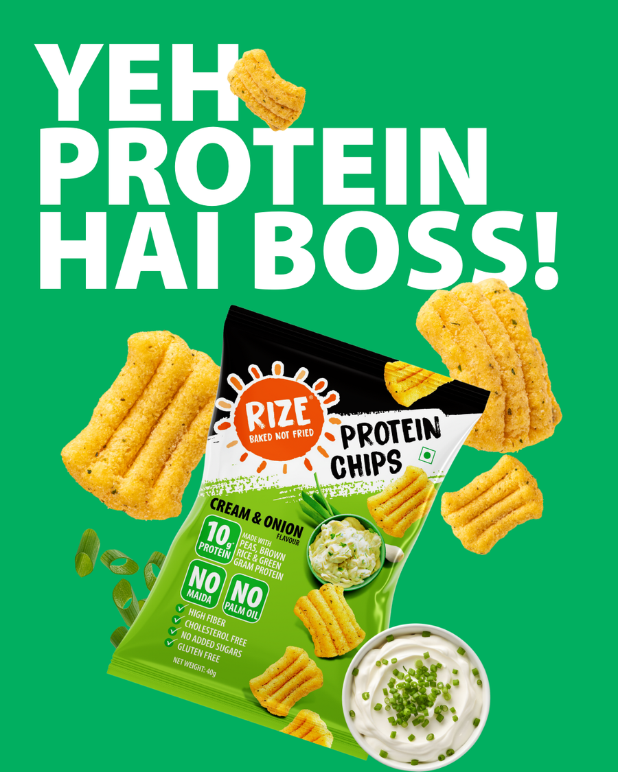 Protein Chips - Cream onion