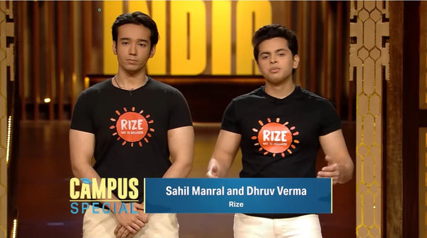 We walked onto Shark Tank India.