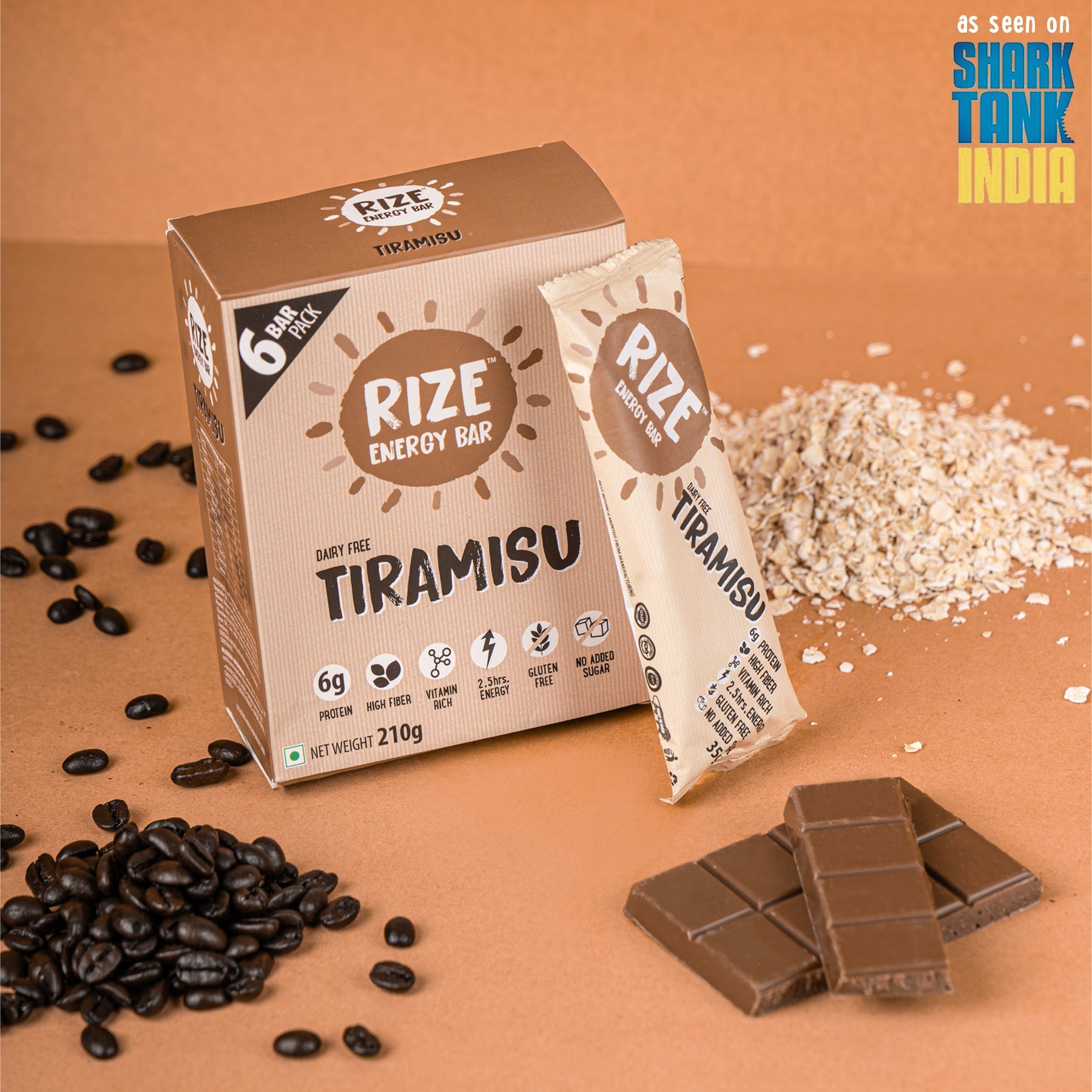Rize Energy Bar: Tiramisu