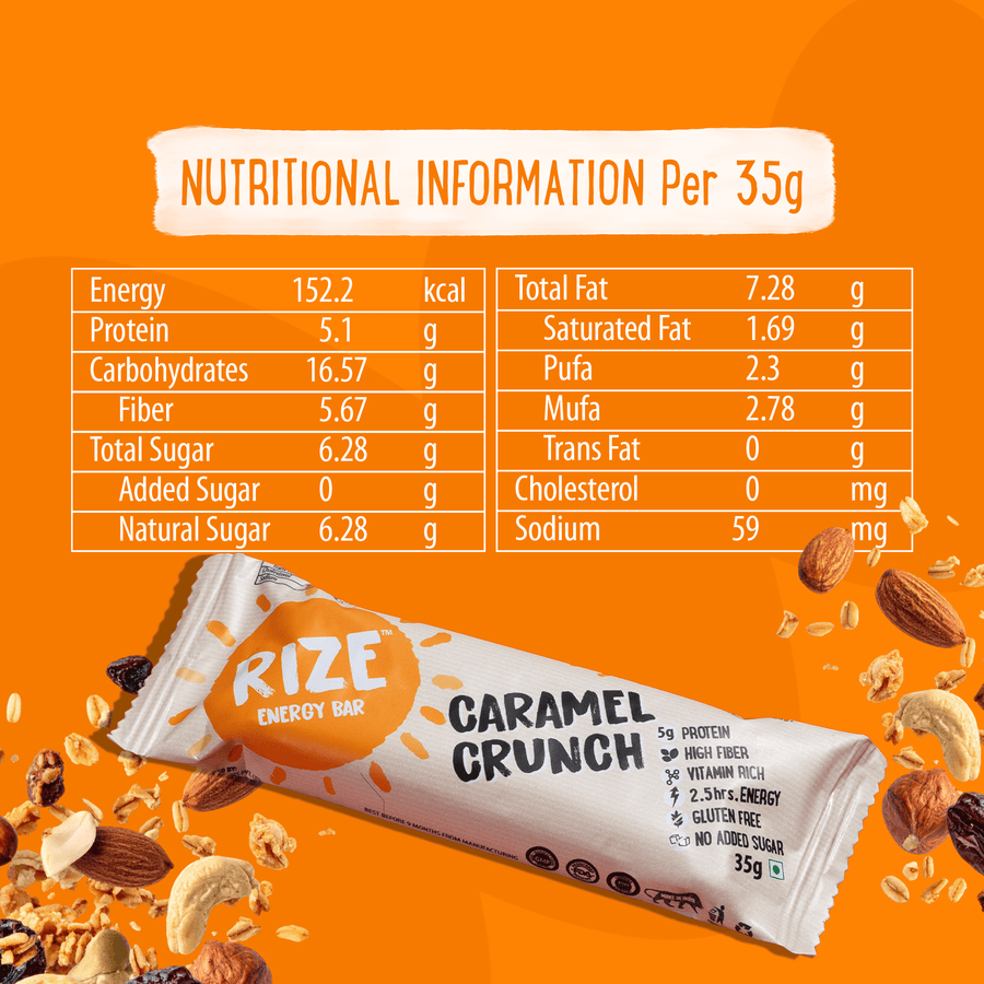 Caramel Crunch Energy Bar