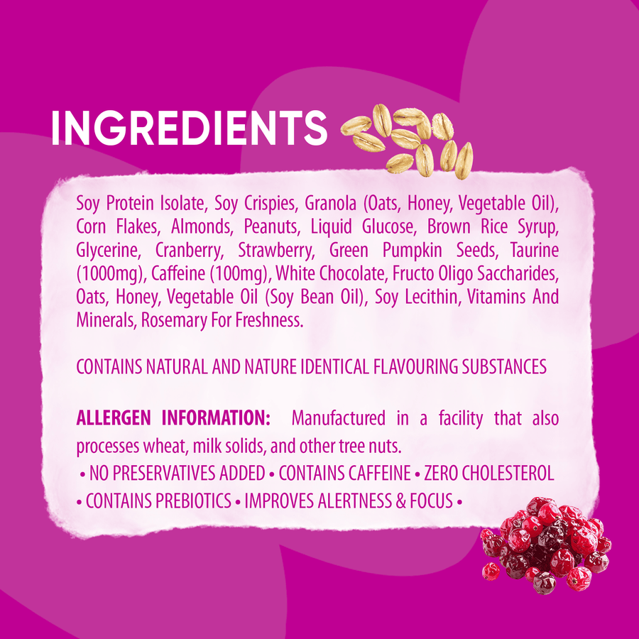 Berry Blast Energy Bar